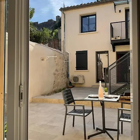 Studio pour 2 avec terrasse au pied de la Cité : ma pierre à l’édifice Carcassonne Extérieur photo